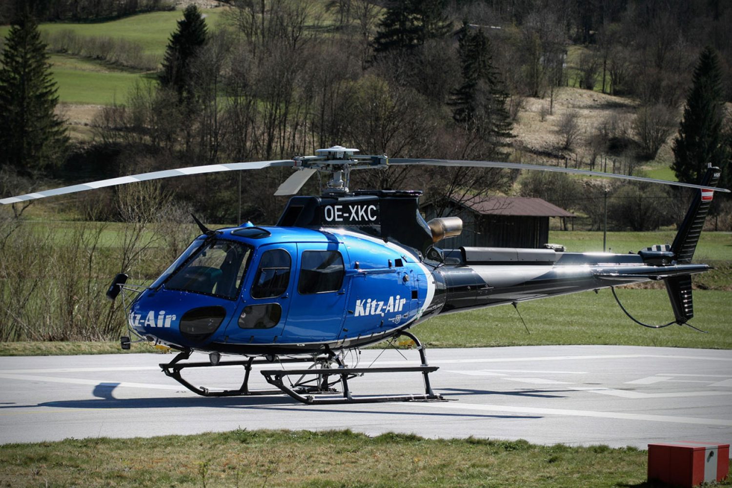 Neuer Helikopter Kitz Air powered by CK