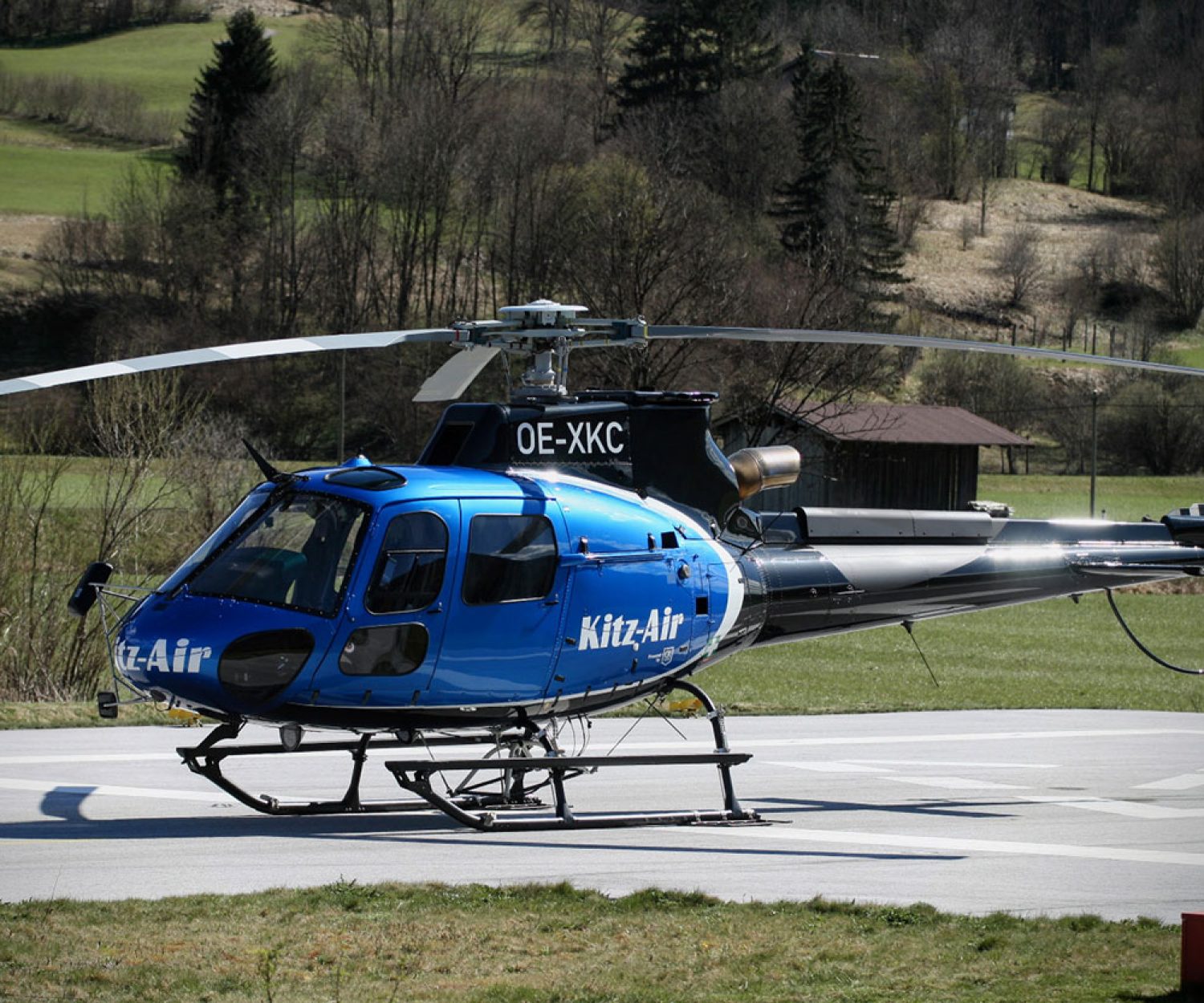 Neuer Helikopter Kitz Air powered by CK